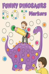 Dot Markers Funny Dinosaurs!
