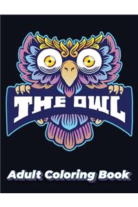THE OWL Adult Coloring Book