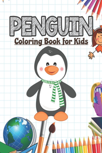Penguin Coloring Book for Kids