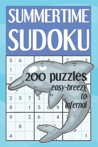Summertime Sudoku - 200 Puzzles - Easy-Breezy to Infernal