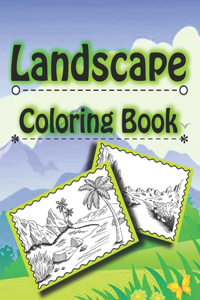Landscape Coloring Book