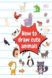 How to draw cute animals