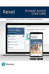 Revel Access Code for Adolescence and Emerging Adulthood