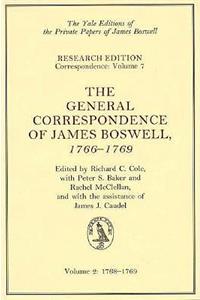 General Correspondence of James Boswell, 1766-1769