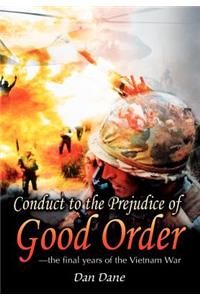 Conduct to the Prejudice of Good Order