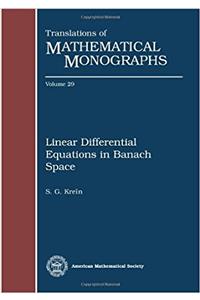 Linear Differential Equations in Banach Space