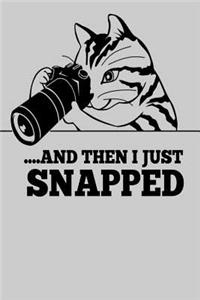 ....And Then I Just Snapped