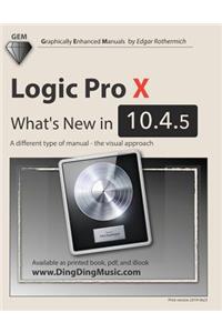 Logic Pro X - What's New in 10.4.5