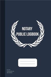 Notary Public Logbook