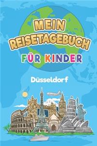 Mein Reisetagebuch Düsseldorf: 6x9 Kinder Reise Journal I Notizbuch zum Ausfüllen und Malen I Perfektes Geschenk für Kinder für den Trip nach Düsseldorf (Deutschland)