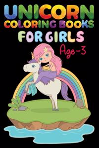 Unicorn Coloring Books For Girls Age 3