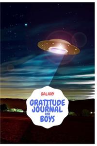 Galaxy Gratitude Journal For Boys