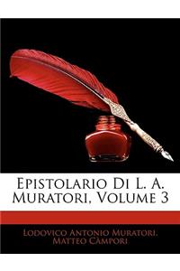 Epistolario Di L. A. Muratori, Volume 3