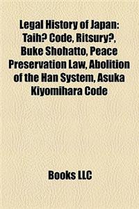 Legal History of Japan