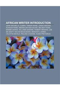 African Writer Introduction