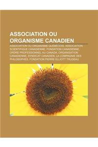 Association Ou Organisme Canadien
