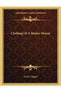 Clothing Of A Master Mason