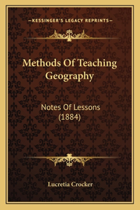 Methods Of Teaching Geography