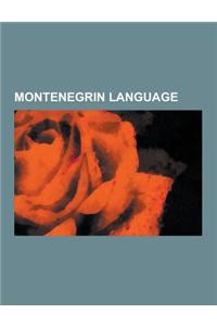 Montenegrin Language