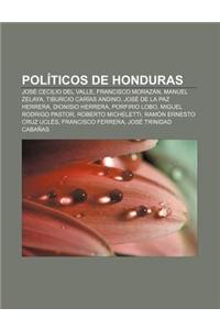 Politicos de Honduras