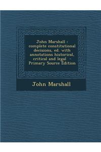 John Marshall