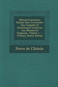 Mémoires-journaux