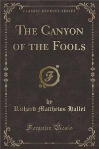 The Canyon of the Fools (Classic Reprint)