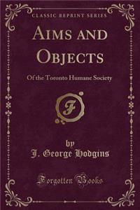 Aims and Objects