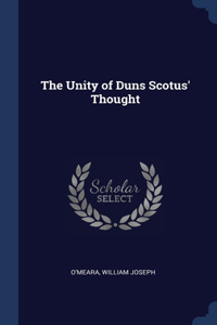 Unity of Duns Scotus' Thought