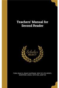 Teachers' Manual for Second Reader