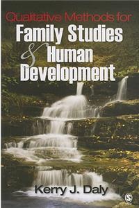 Qualitative Methods for Family Studies & Human Development