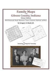 Family Maps of Gibson County, Indiana