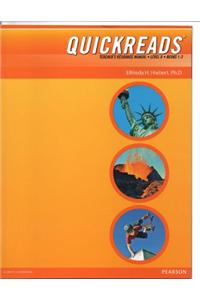 Quickreads 2012 Teachers Resource Manual Level D Books 1 2 and 3
