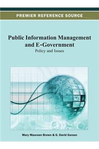 Public Information Management and E-Government