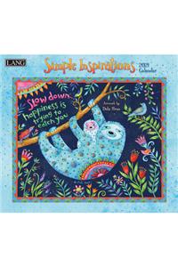 Simple Inspirations(tm) 2021 Wall Calendar