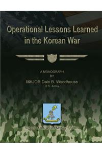 Operational Lessons Learned in the Korean War