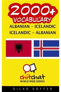 2000+ Albanian - Icelandic Icelandic - Albanian Vocabulary