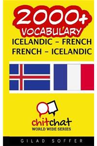 2000+ Icelandic - French French - Icelandic Vocabulary