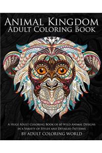 Animal Kingdom: Adult Coloring Book