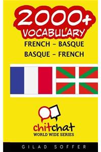2000+ French - Basque Basque - French Vocabulary
