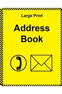 Large Print Address Book