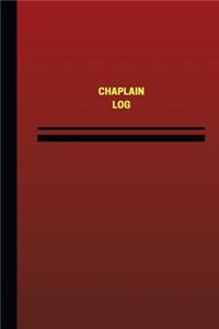 Chaplain Log (Logbook, Journal - 124 pages, 6 x 9 inches)