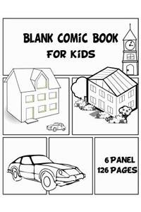 Blank Comic Book for Kids