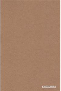 Classic Mole Notebook - Faux Kraft Cover