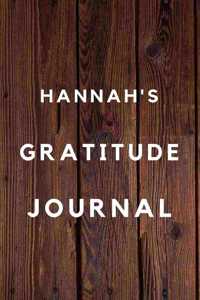 Hannah's Gratitude Journal