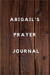 Abigail's Prayer Journal