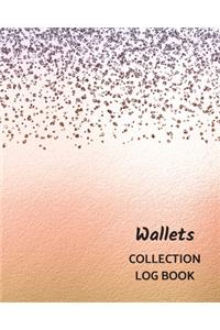 Wallets Collection Log Book