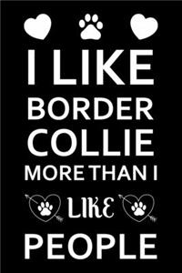 I Like Border Collie More Than I Like People