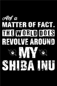 The World Does Revolve Around My Shiba Inu