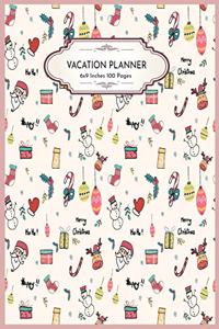 vacation planner 6X9